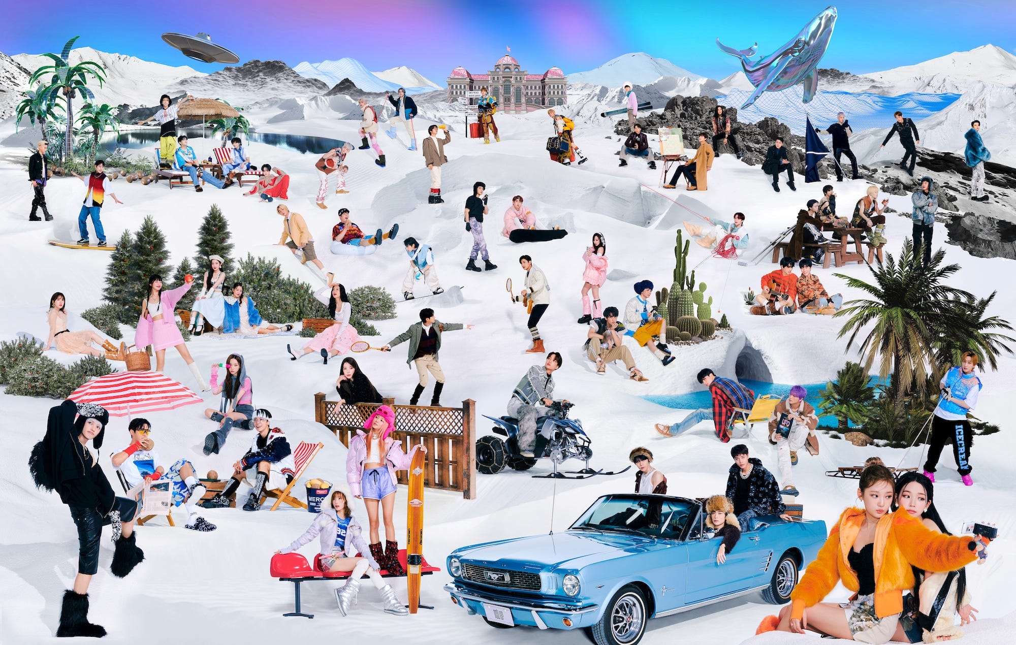 SM Entertainment shares 2022 edition of annual compilation, '2022 Winter  SMTOWN: SMCU Palace'