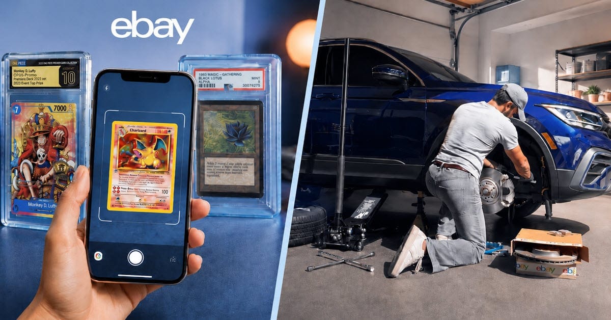 eBay UK Launches MOT Hub, Expands Trading Card Price Guide