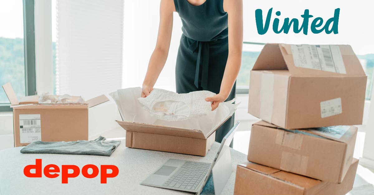 Vinted, Depop Step Up US Shipping Competition