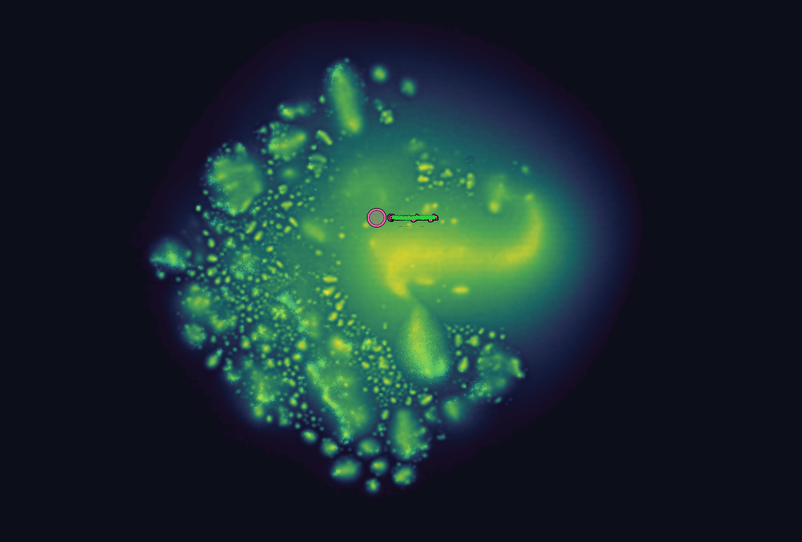 A galaxy of signals and silos