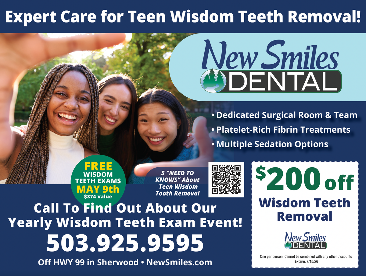 Whole Tooth Column: Why summer is the ideal time for wisdom teeth removal