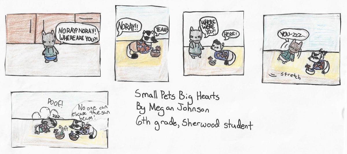 June Comic: Small Pets, Big Hearts