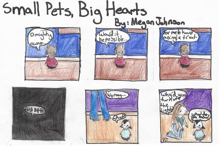 April Comic: Small Pets, Big Hearts