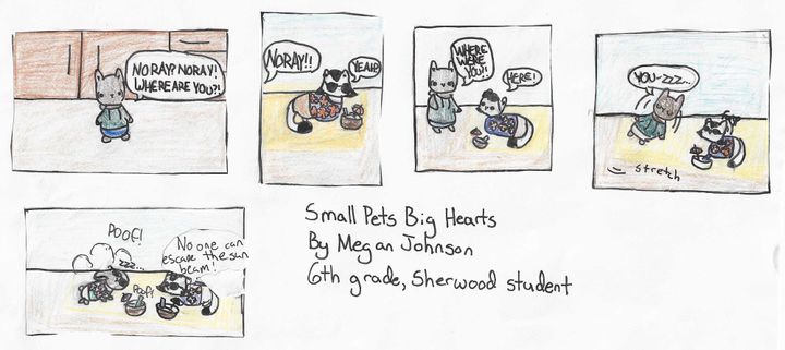 June Comic: Small Pets, Big Hearts