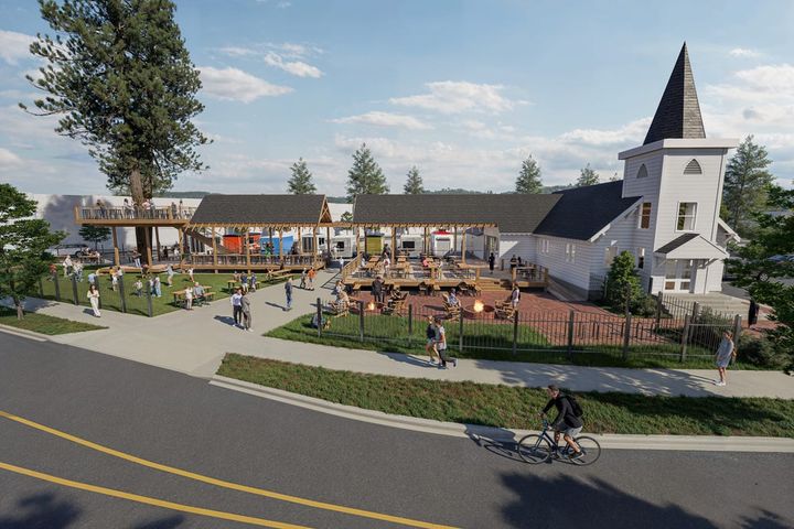 Little John’s food cart pod releases designs for Old Town Sherwood Location