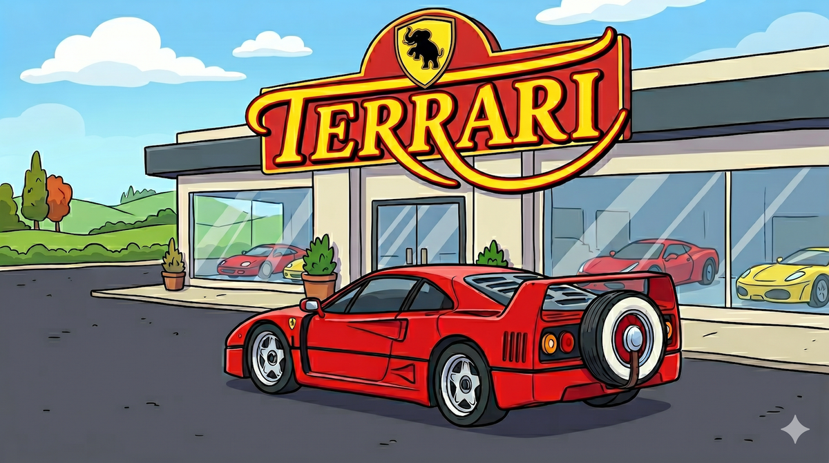 You Cannot AI Generate a Ferrari