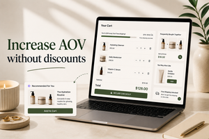 How to increase AOV without discount addiction on Shopify