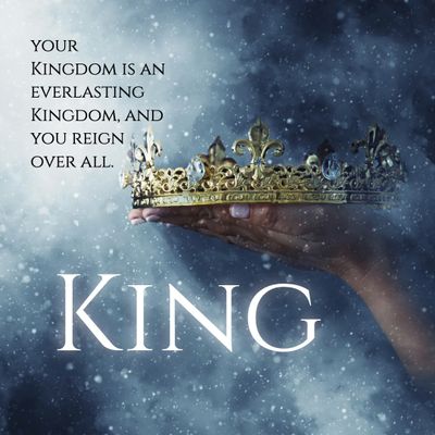 Jesus is the King of the Kingdom.