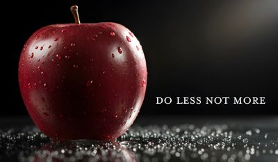 Do Less Not More: Lent I