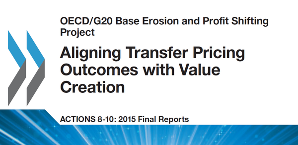 BEPS Actions 8-10: Transfer Pricing and Value Creation