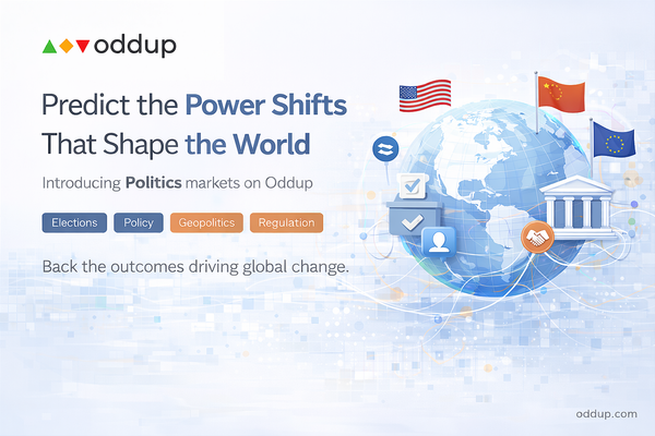 New Category: Politics — Predict the Power Shifts That Shape the World