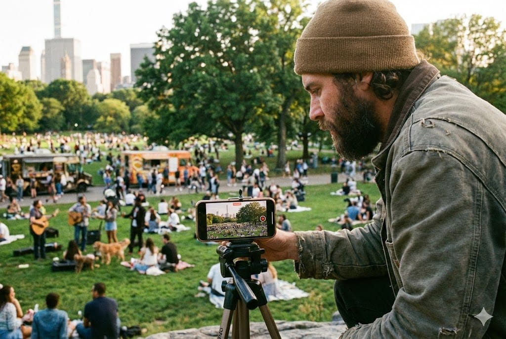 Ground-truth sensors deployed in parks and urban spaces