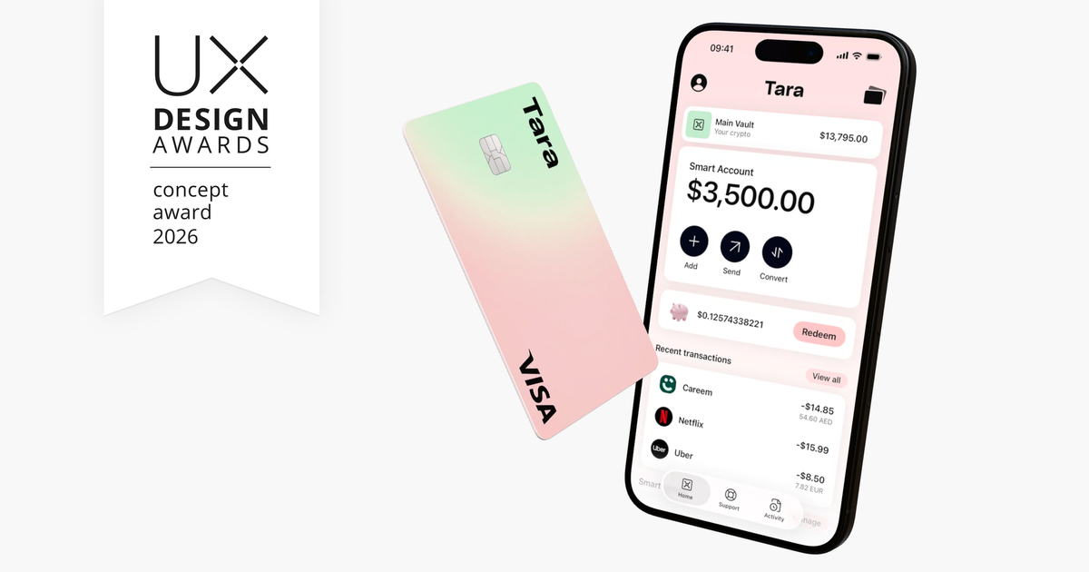 Simple Is the Hard Part – Tara Wins UX Design Awards 2026
