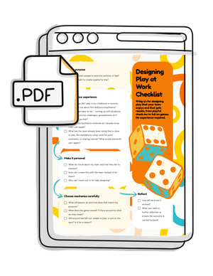 Designing Play at Work Checklist