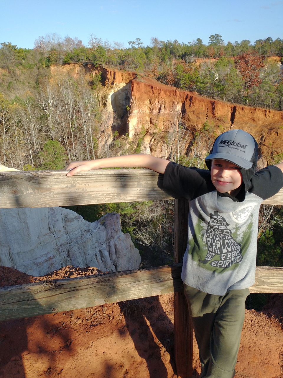 Providence Canyon from Past to Present