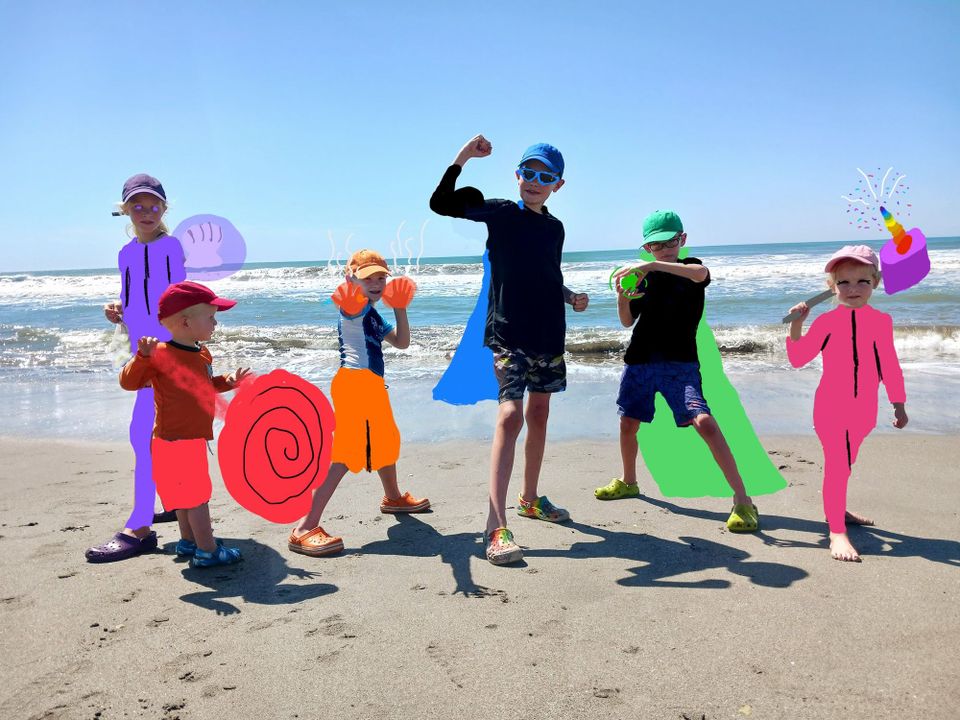 Super six save sea turtles