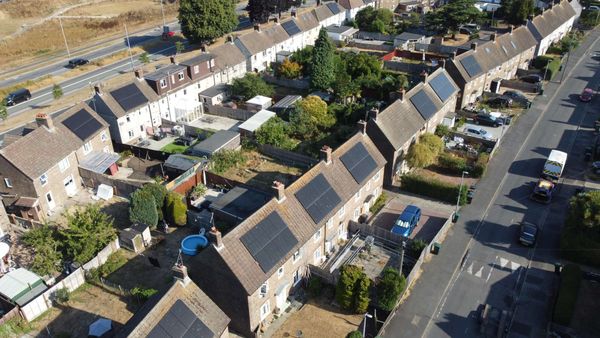 ‘Over the moon’: Community saves on electric bills as 1,400 council homes switch to solar