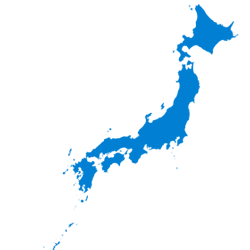 Japan map