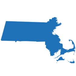 Massachusetts map