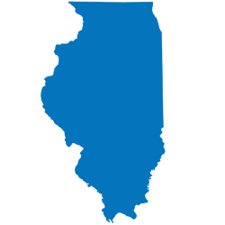 Illinois map