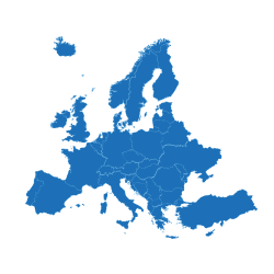 europe map