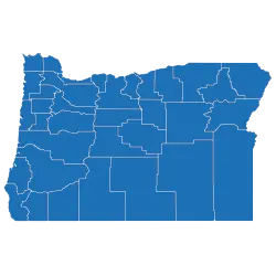 oregon map