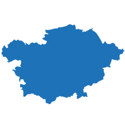Central Asia map