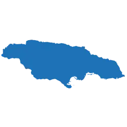 Jamaica map