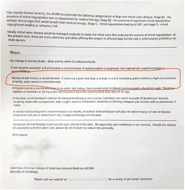 recommendations from a board certified cardiologist