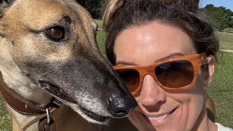 rescuing poppy from racetrack to loving home