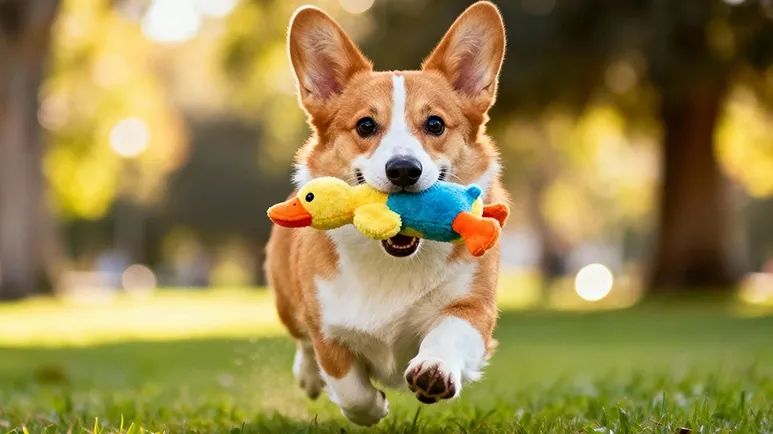 washing dog toys