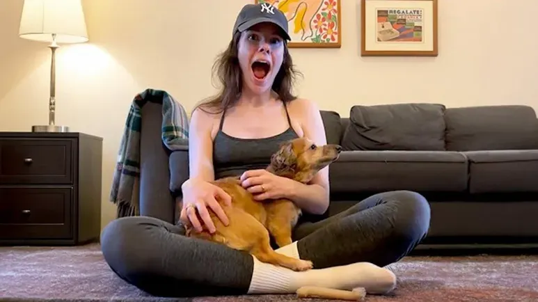 hopeless dog learns to trust again