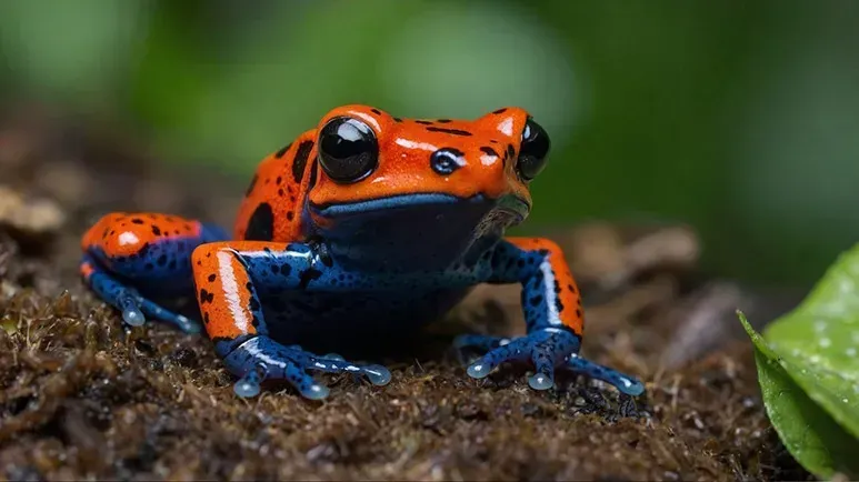 poison dart frogs