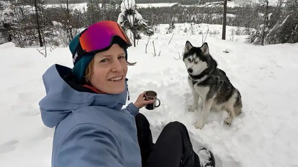 naps hikes and husky love