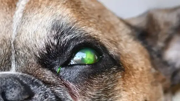 corneal ulcer dog