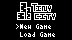 a very, very small animated GIF of TinyCity, showing the new game menu, then building various items on the display.