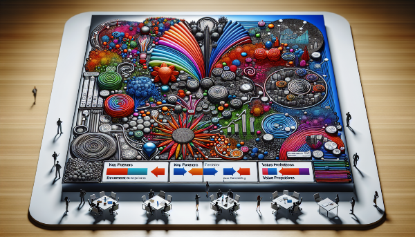 Ilustração do Business Model Canvas