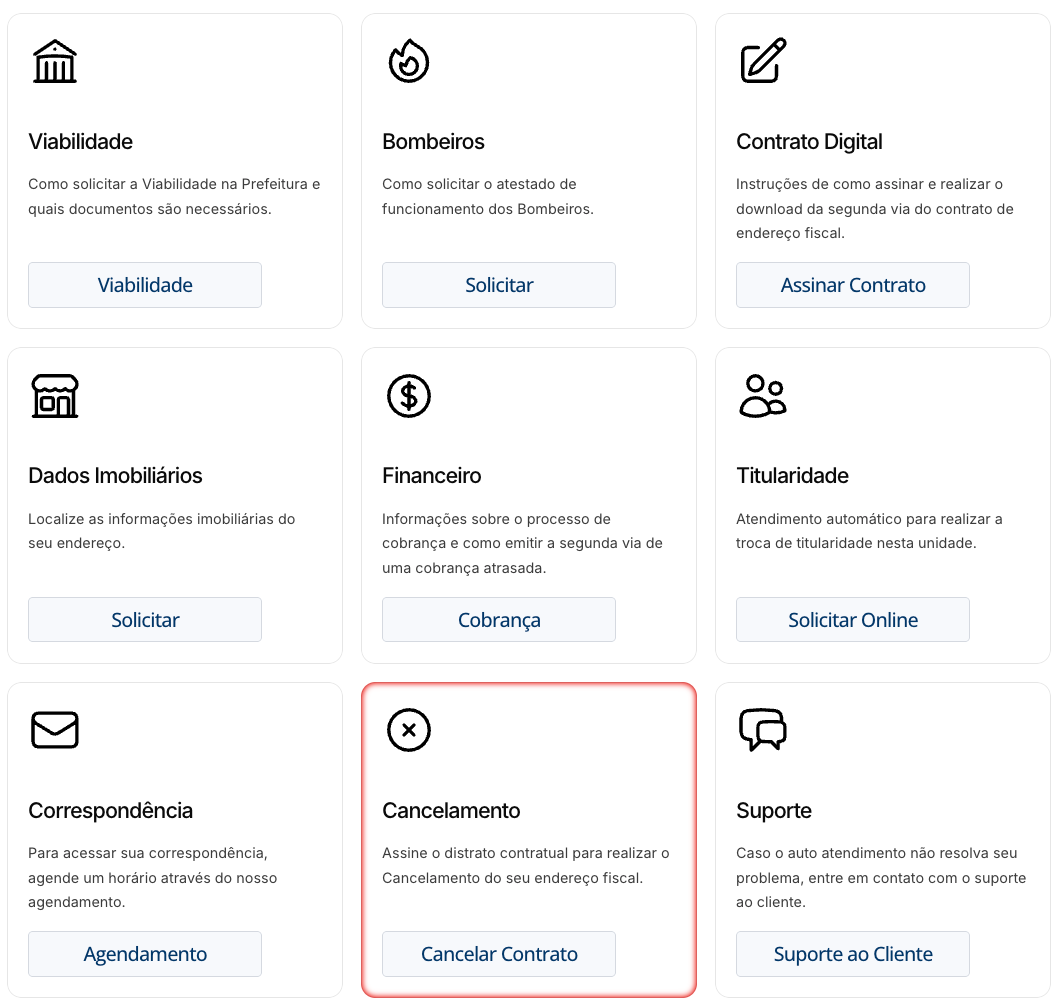 Foto do pedido de cancelamento da Suitebras.