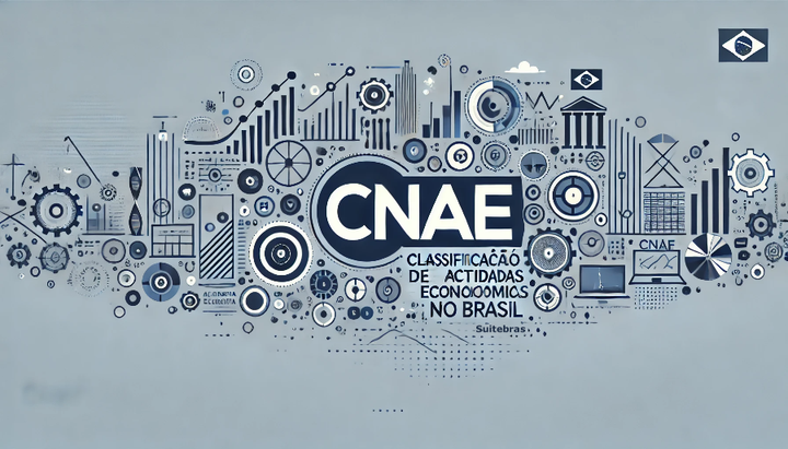 Ilustração do que é CNAE no Brasil.