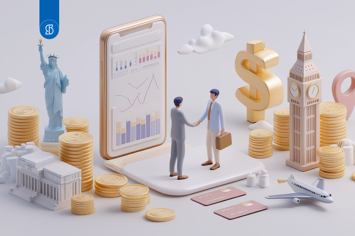 Ilustração das diferentes formas de integralizar capital.