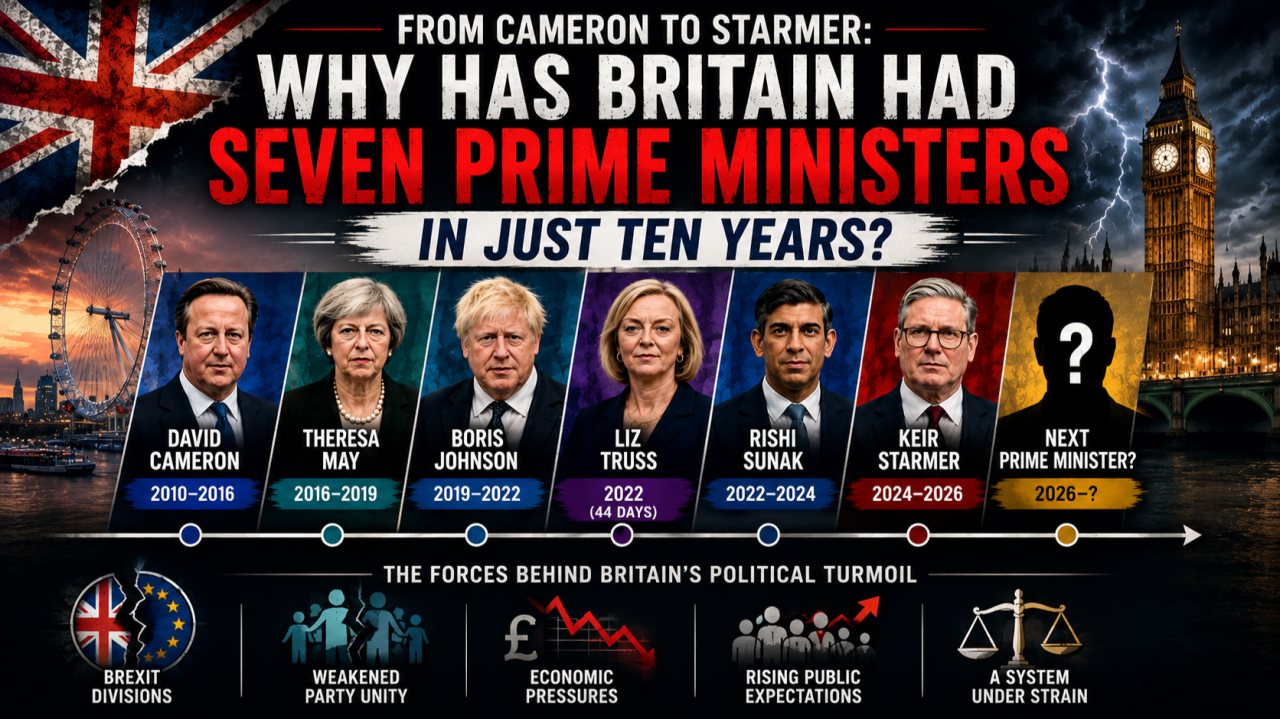 From Cameron to Starmer: Why Has Britain Had Seven Prime Ministers in Just Ten Years?