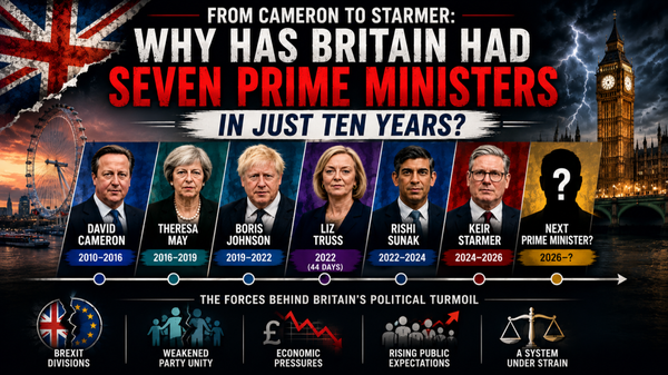 From Cameron to Starmer: Why Has Britain Had Seven Prime Ministers in Just Ten Years?