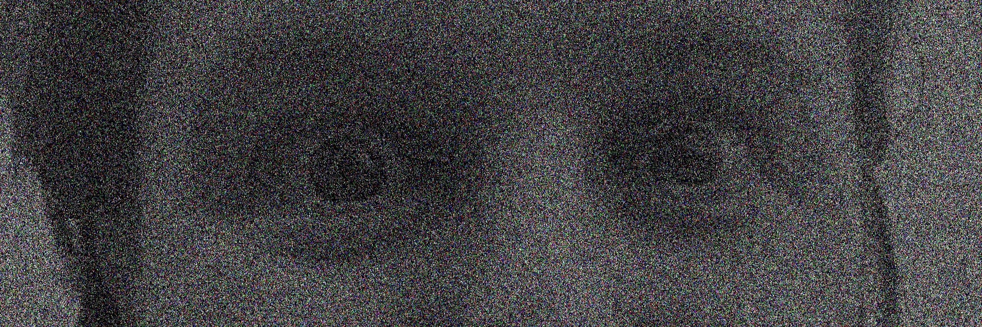 A very noisy image of my wide eyes.