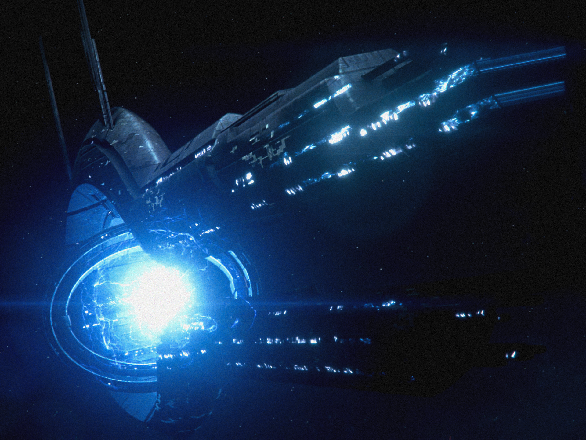 A Mass Relay from Mass effect just after being used.