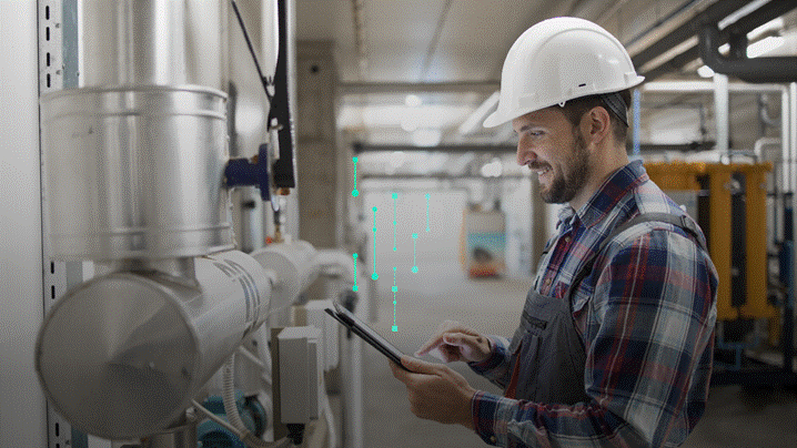 A person wearing a hard hat and holding a tablet

AI-generated content may be incorrect.