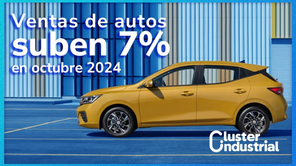 Ventas de autos en México suben 7% en octubre de 2024 con 122 mil unidades vendidas