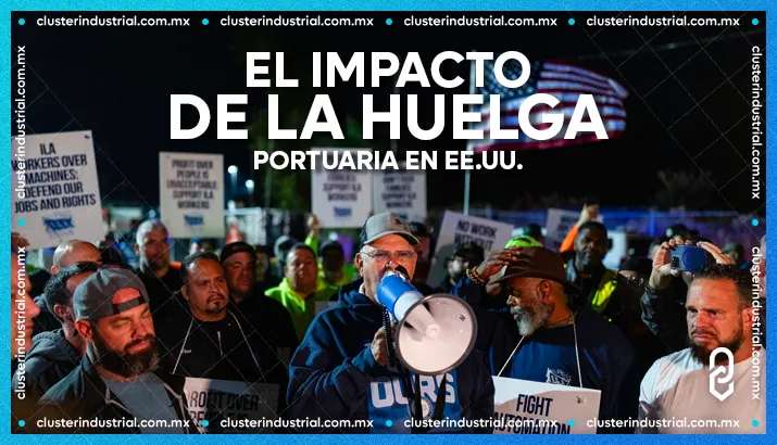 ¿Cómo impacta la huelga portuaria de EE.UU. a la industria en México?