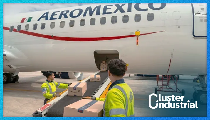 Crece 200% anual la logística aérea de Amazon y Aeroméxico