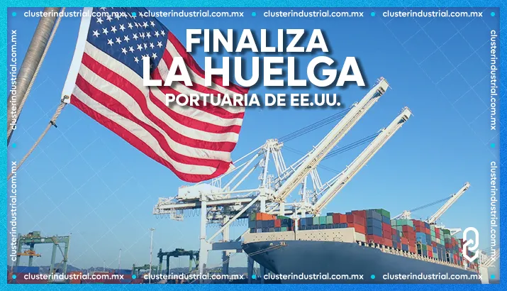 Acuerdo salarial del 62% pone fin a la huelga portuaria en EE.UU.