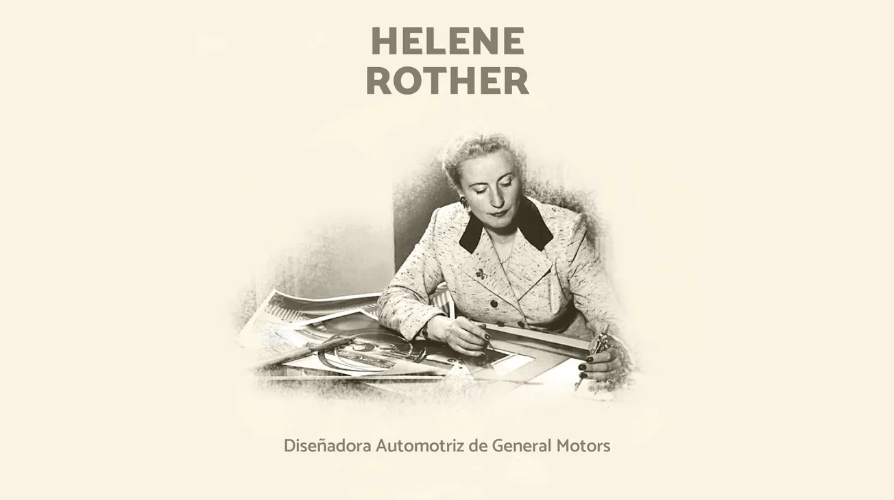 Añadirán a Helene Rother, diseñadora automotriz, al Salón de la Fama Automotriz